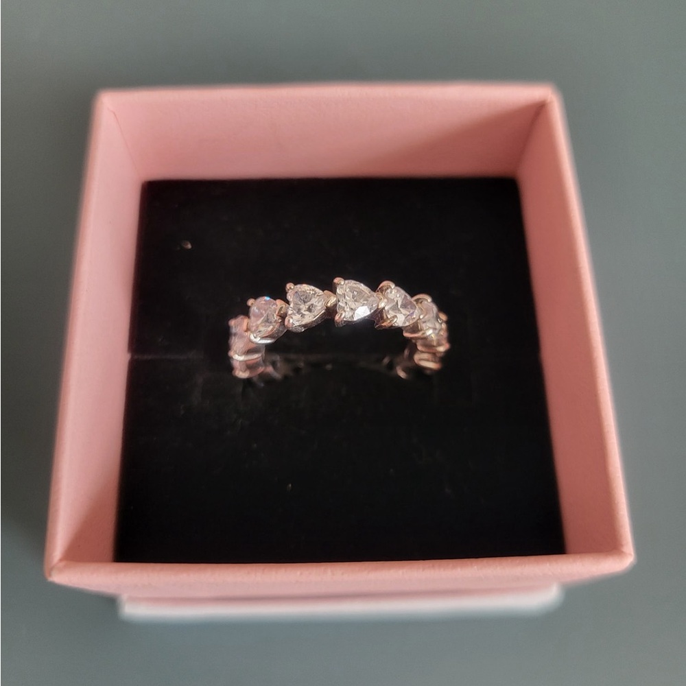 Pandora Silver Heart Ring